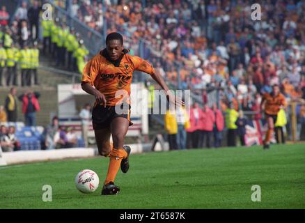 BIRMINGHAM CITY V WÖLFE IN ST ANDREWS 28/9/92 MARK RANKINE Stockfoto