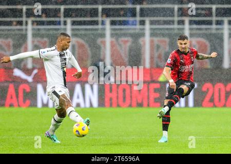 Mailand 4 11 2023 Stadio G Meazza AC Milan - Udinese Calcio Nella Foto : Rade Krunic (33 AC Milan) Stockfoto