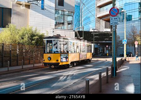 Mailand, Porta Garibaldi Stockfoto