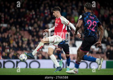 London, Großbritannien. November 2023. London, England, 8. November 2023: Martinelli aus Arsenal während des Champions League-Spiels zwischen Arsenal und Sevilla im Emirates Stadium in London. (Danilo Fernandes/SPP /AG LOF) Credit: SPP Sport Press Photo. /Alamy Live News Stockfoto