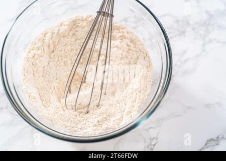 Zitronenkeks mit weißer Schokolade Stockfoto