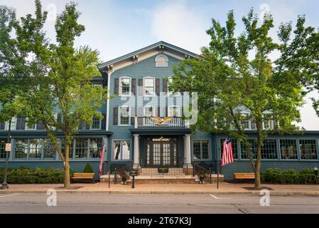 Skaneateles, eine Stadt in den Fingerlake von Upstate New York Stockfoto