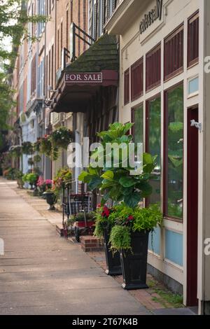 Skaneateles, eine Stadt in den Fingerlake von Upstate New York Stockfoto