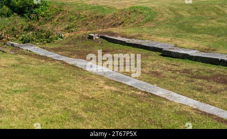 Die Schoharie Crossing State Historic Site, Upstate New York Stockfoto