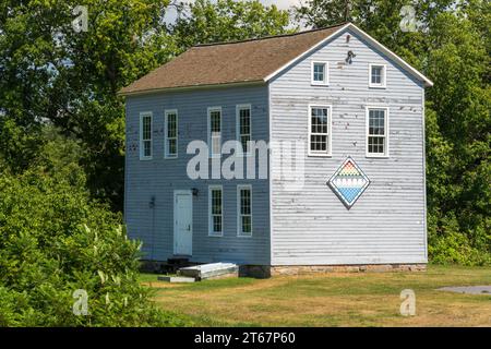 Die Schoharie Crossing State Historic Site, Upstate New York Stockfoto