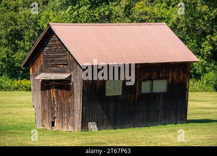 Die Schoharie Crossing State Historic Site, Upstate New York Stockfoto