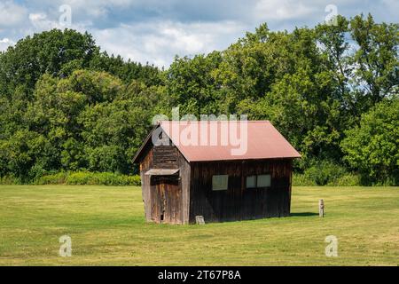 Die Schoharie Crossing State Historic Site, Upstate New York Stockfoto