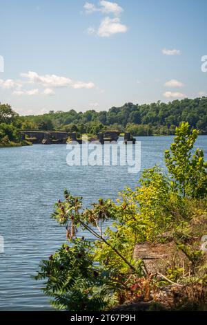 Die Schoharie Crossing State Historic Site, Upstate New York Stockfoto
