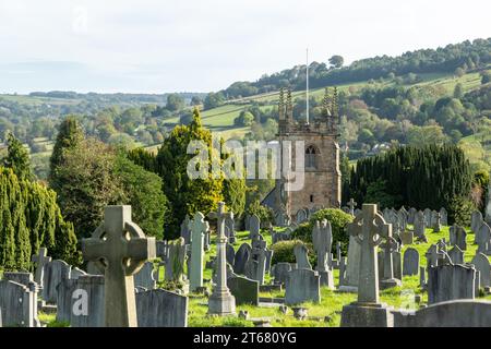 St. Giles' Church, Matlock Stockfoto