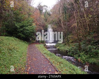 Glencar Wasserfall Stockfoto