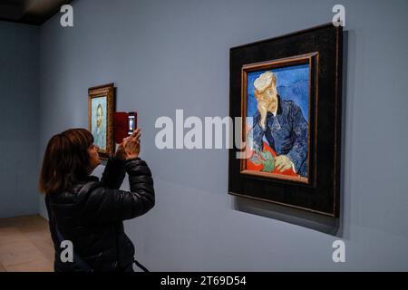 VAN GOGH AUSSTELLUNG ORSAY MUSEUM Stockfoto