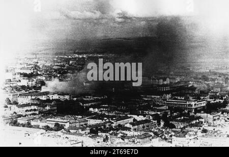Blick auf Odessa nach der Eroberung der Stadt. Foto: Schubert. [Automatisierte Übersetzung] Stockfoto