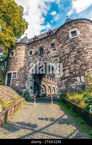 Ponttor-Tor in Aachen. Stockfoto