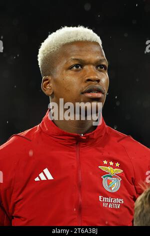 San Sebastian, Spanien. November 2023. Florentino (Benfica) Fußball/Fußball : UEFA Champions League Gruppe Gruppe D Spiel zwischen Real Sociedad 3-1 SL Benfica in der reale Arena in San Sebastian, Spanien . Quelle: Mutsu Kawamori/AFLO/Alamy Live News Stockfoto