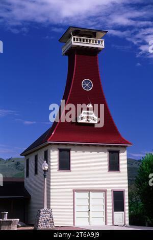 Feuerwehr Museum, Okanogan County Historical Museum, Okanogan, Washington Stockfoto