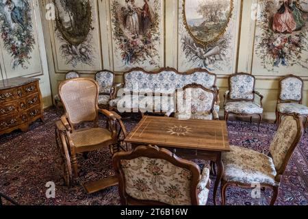 Schloss Gruyères, Schweiz Stockfoto