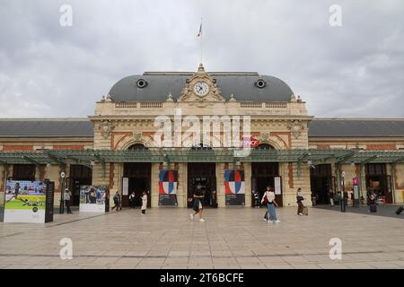 Bahnhof Nizza in Südfrankreich Stockfoto