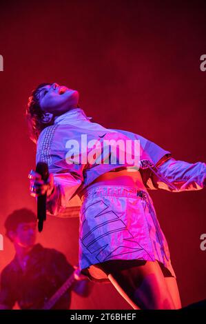 London, Vereinigtes Königreich. November 2023. Upsahl tritt live in der OVO Arena Wembley auf, die für Melanie Martinez eröffnet wurde. Cristina Massei/Alamy Live News Stockfoto