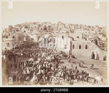 Hauptgericht des Peterins A Bethlehem...Palestine #899, gedruckt um 1850. Stockfoto