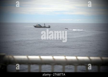 USNS-Spearhead-Operationen 150219 Stockfoto