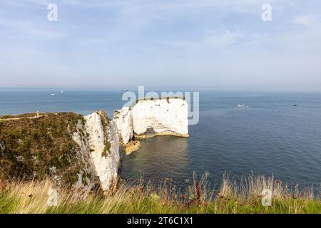 Old Harry Rocks Isle of Purbeck, East End Jurassic Coast, Studland, England, UK, Herbst 2023 Stockfoto