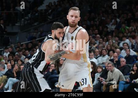 Dzanan Musa von Real Madrid während des Turkish Airlines EuroLeague-Spiels zwischen Real Madrid und Virtus Segafredo Bologna im Wizink Center am November Stockfoto