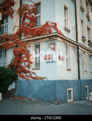 Herbstfarben in Hradčany, Prag, Tschechien Stockfoto