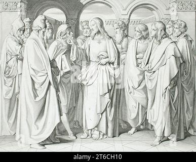 Christus im Tempel, zwischen 1810 und 1820. Stockfoto