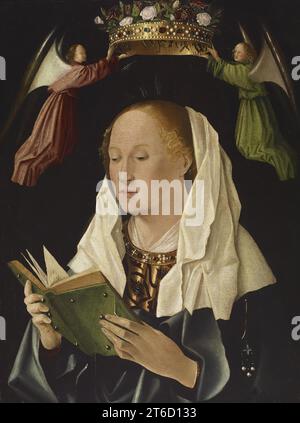 Die Jungfrau Maria liest, c1460-1462. Stockfoto