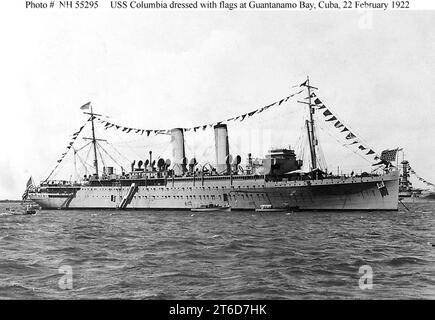 USS Columbia (AG-9) Stockfoto