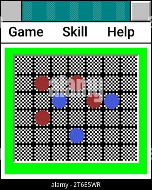 Schnittstelle von Spiel auf Windows-Betriebssystem Stock Vektor