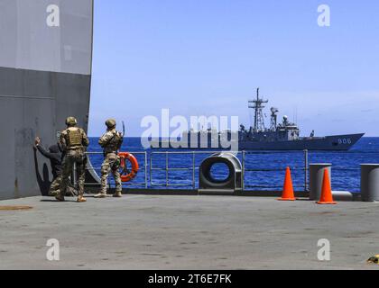 USS Hershel ''Woody'' Williams (ESB 4) Phoenix Express 21 Stockfoto