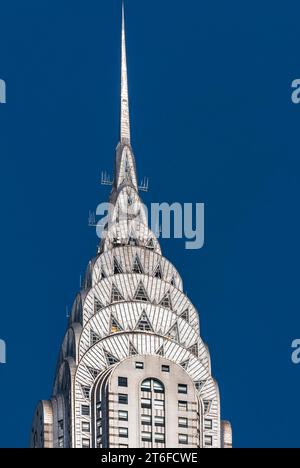 Chrysler Building, Wolkenkratzer, historisch, Geschichte, Manhattan, New York City, USA Stockfoto