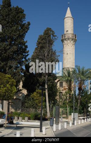 Djami-Kebir-Moschee in Larnaka, Zypern Stockfoto