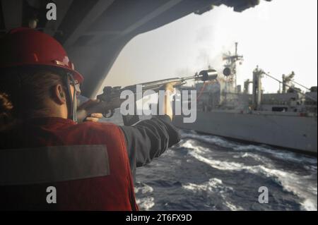 USS Theodore Roosevelt Operations 150617 Stockfoto