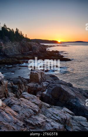 Acadia Nationalpark Stockfoto