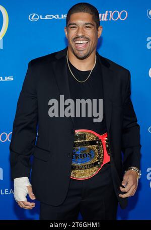 Hollywood, CA. November 2023. Anthony Bowens, die OUT100 Party The Ultimate LGBTQ Celebration im NeueHouse Hollywood in Hollywood, Kalifornien am 9. November 2023. Quelle: Faye Sadou/Media Punch/Alamy Live News Stockfoto