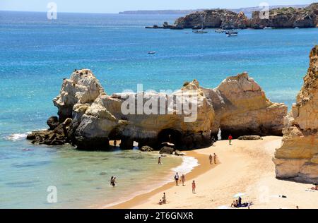 Praia da Rocha, Portimao; Algarve, Portugal. Stockfoto