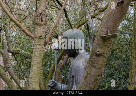 Bodhisattva Jizô-bosatsu Statue in Amsterdam Niederlande 24-3-2023 Stockfoto