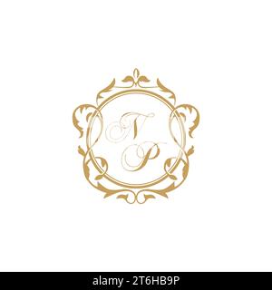 NP Hochzeit erste Einladung mit elegantem Ornament Kreis Element Vektor Grafik Vorlage Stock Vektor
