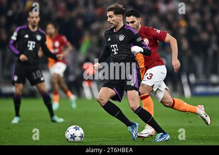 MÜNCHEN: Leon Goretzka von Bayern München während des UEFA Champions League-Spiels zwischen dem FC Bayern München und Galatasaray A.S. AT Stockfoto
