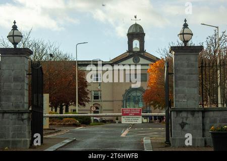 Templemore Garda Collage in County Tipperary, die neue Rekruten für einen Garda Siochana ausbildet. Die Collage wurde in eine Untersuchung über die Auszahlung von Finanzhilfen aus Europa verwickelt. Credit ED/Alamy Live News Stockfoto