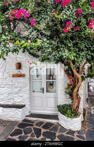 Vorne aufbewahren. Cadaques, Katalonien, Spanien. Stockfoto