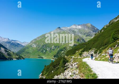 Malta, Stausee Kölnbrein der Kraftwerke Maltakraftwerke im Nationalpark hohe Tauern, Kärnten, Österreich Stockfoto