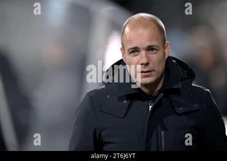 SITTARD - Fortuna Sittard Trainer Danny Buijs vor dem niederländischen Eredivisie-Spiel zwischen Fortuna Sittard und Heracles Almelo im Fortuna Sittard Stadium am 10. November 2023 in Sittard, Niederlande. ANP GERRIT VAN KÖLN Stockfoto