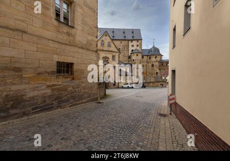 Schloss Thurnau in Thurnau, Kreis Kulmbach, Fränkische Schweiz, Kreis Bayreuth, Oberfranken, Bayern, Deutschland Stockfoto