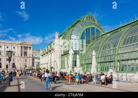 Wien, Palmenhaus in 01. Altstadt, Österreich Stockfoto