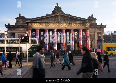 Grayson Perry Smash Hits Ausstellung Royal Scottish Academy, Edinburgh, Schottland, Großbritannien Stockfoto