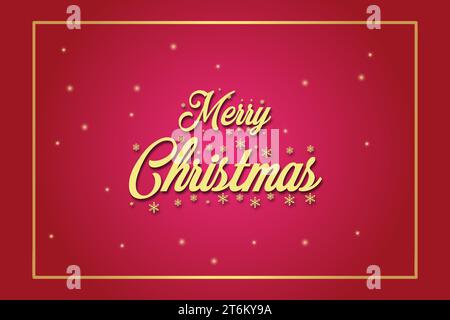 Editierbarer Premium-Texteffekt für Weihnachten 3D Stock Vektor