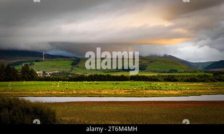 Loch of the Lowes, New Cumnock, South Ayrshire, Schottland, Großbritannien Stockfoto